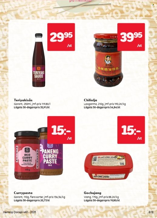 HEMKÖP reklamblad - T.o.m. måndag 28/09 2026