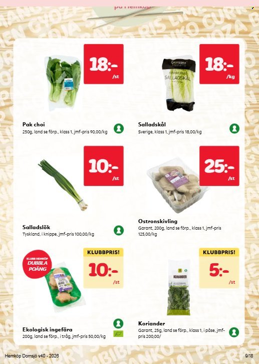 HEMKÖP reklamblad - T.o.m. måndag 28/09 2026