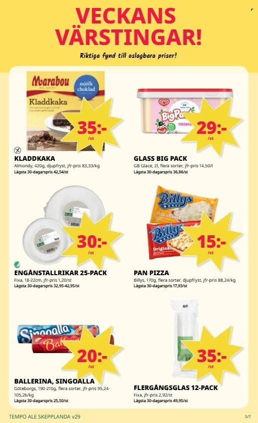 TEMPO reklamblad - T.o.m. måndag 13/07 2026