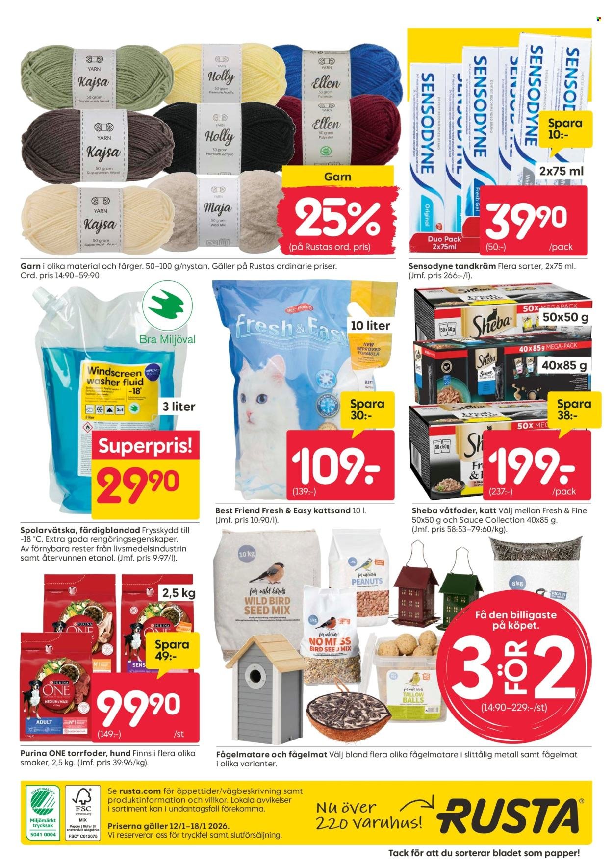 RUSTA reklamblad - T.o.m. måndag 12/01 2026