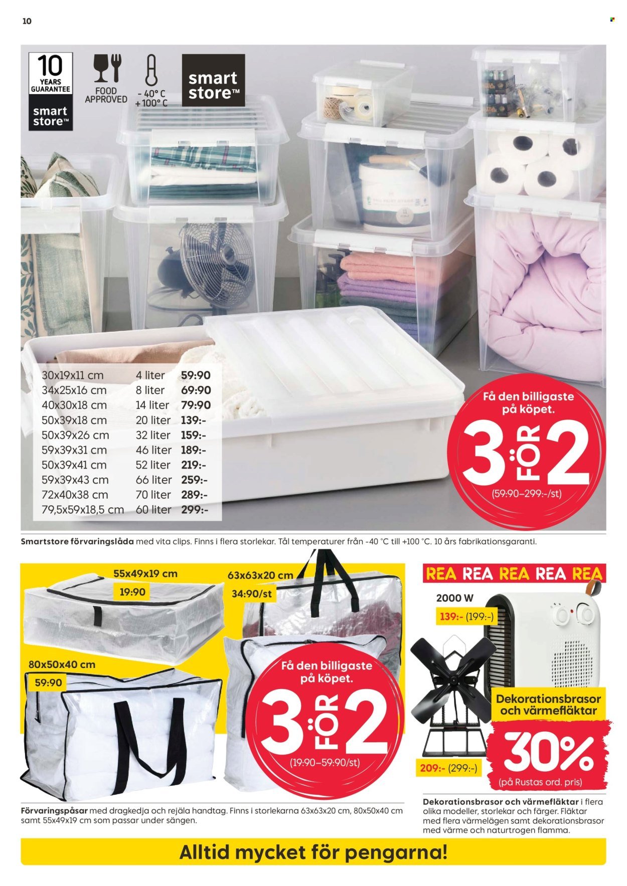 RUSTA reklamblad - T.o.m. måndag 12/01 2026