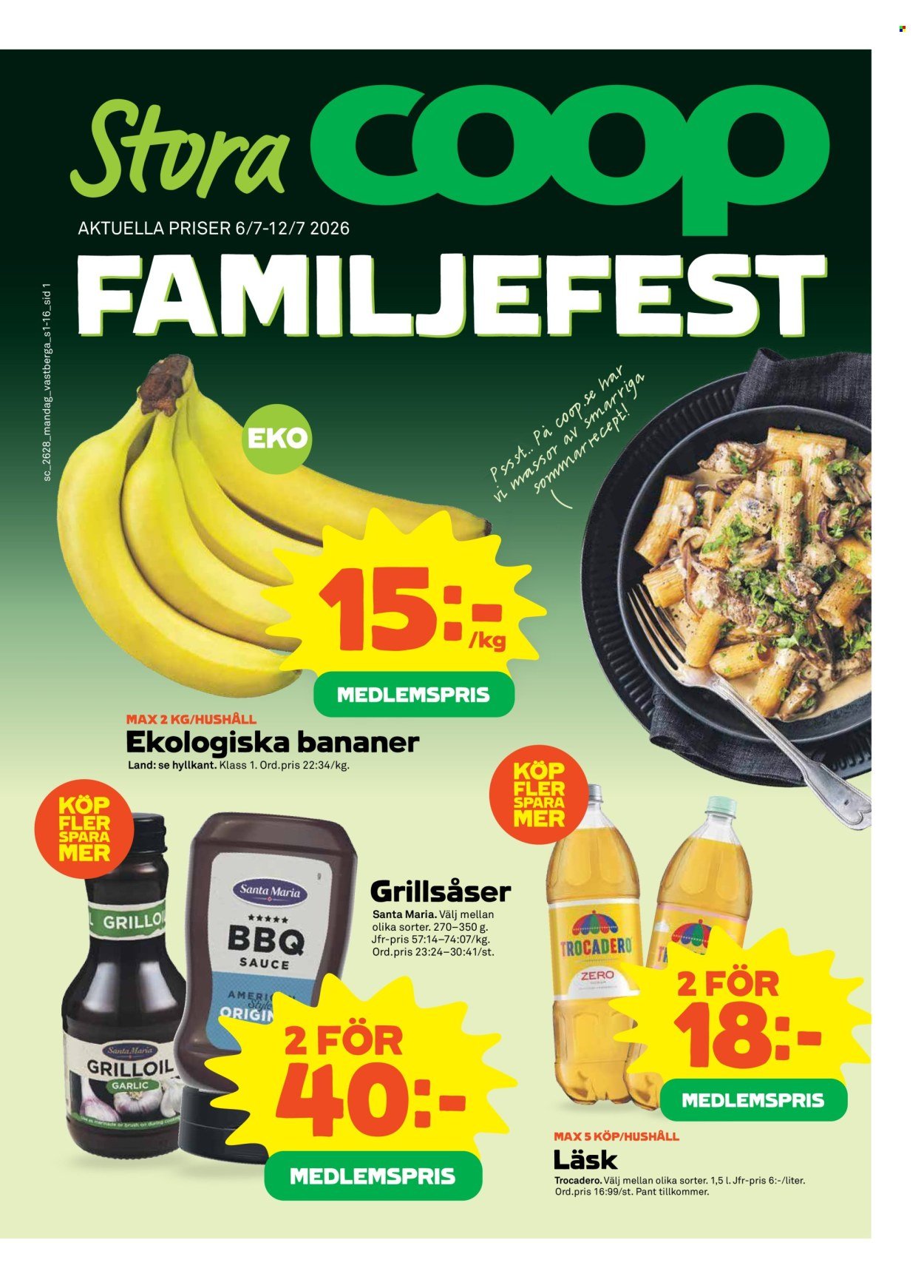 STORA COOP reklamblad - T.o.m. måndag 06/07 2026