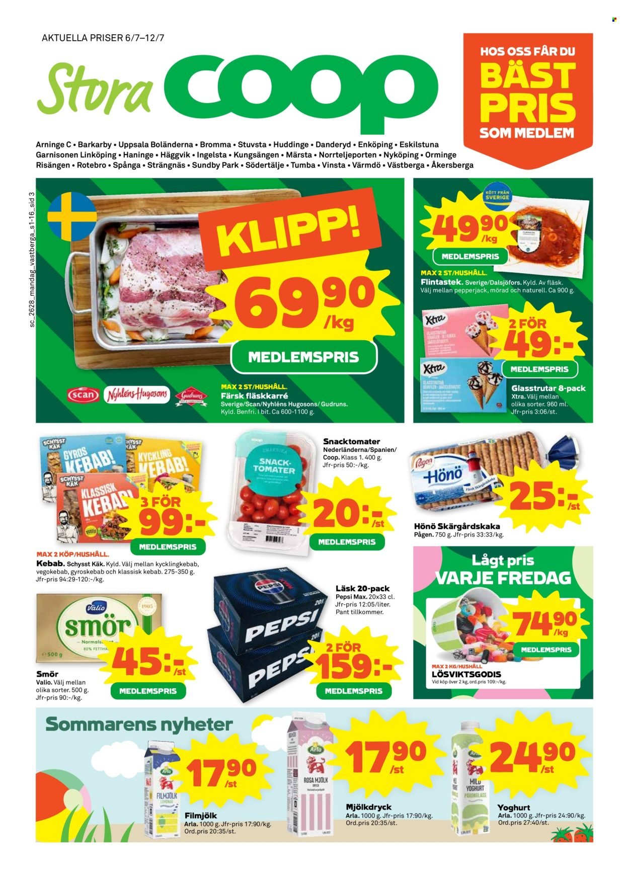 STORA COOP reklamblad - T.o.m. måndag 06/07 2026