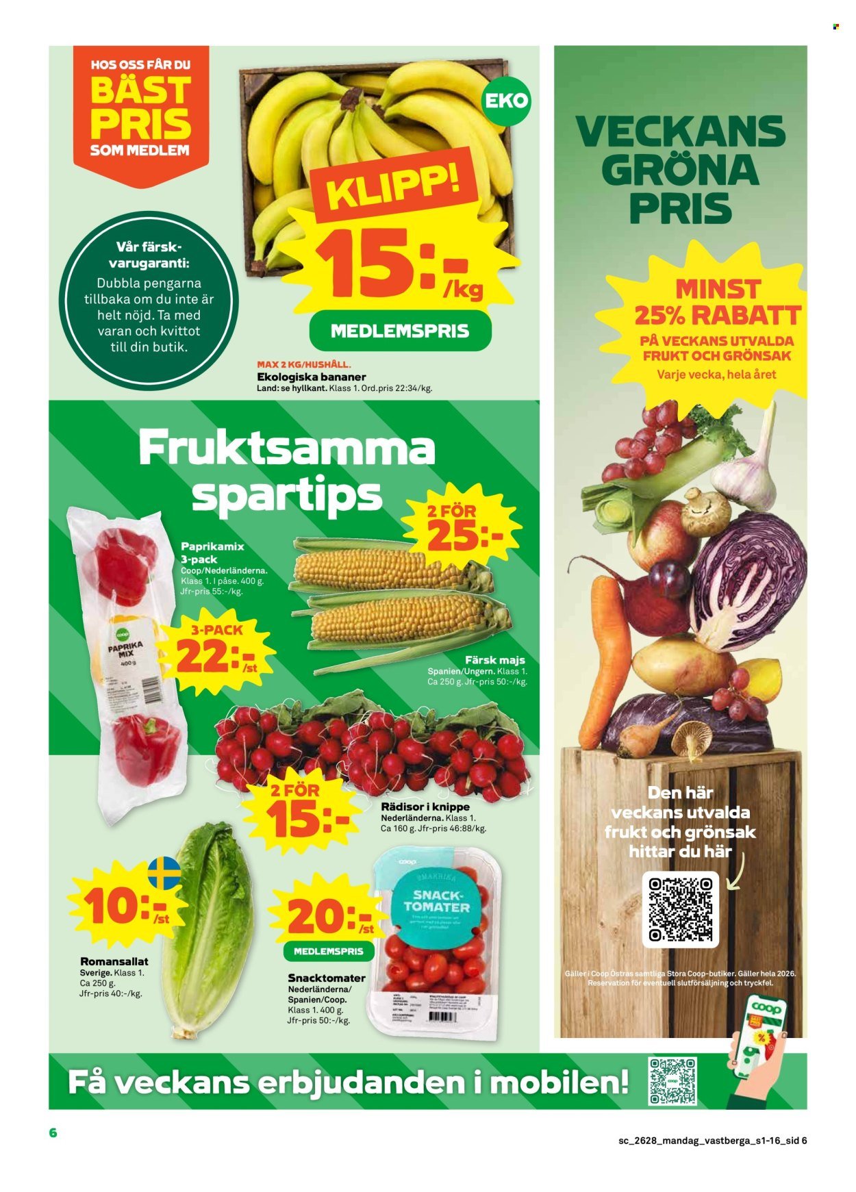 STORA COOP reklamblad - T.o.m. måndag 06/07 2026