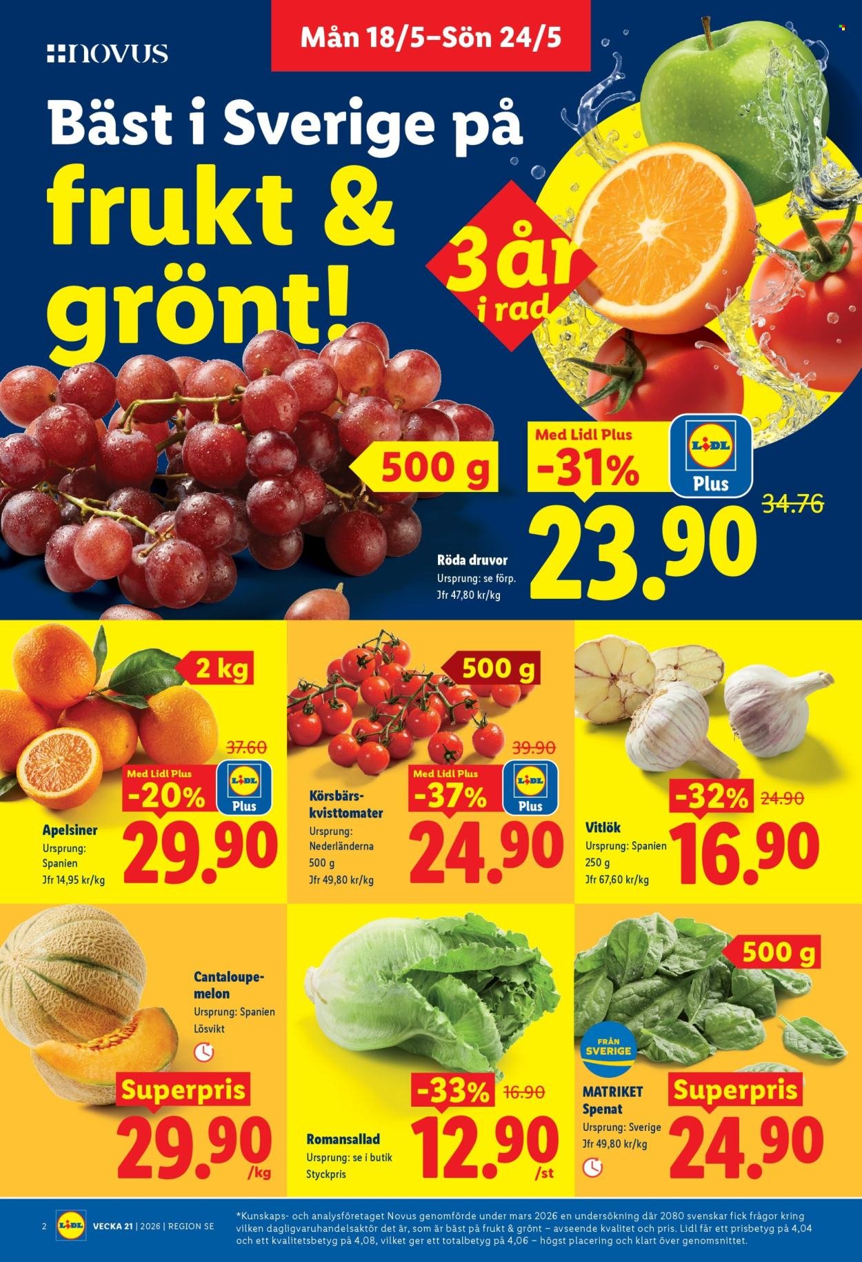 LIDL reklamblad - T.o.m. måndag 18/05 2026