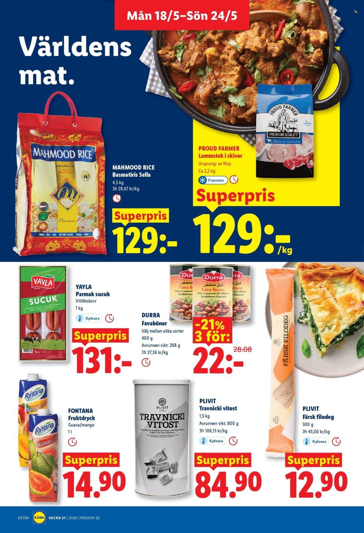 LIDL reklamblad - T.o.m. måndag 18/05 2026