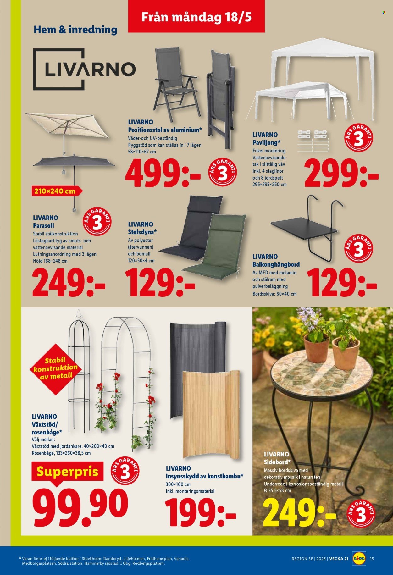 LIDL reklamblad - T.o.m. måndag 18/05 2026