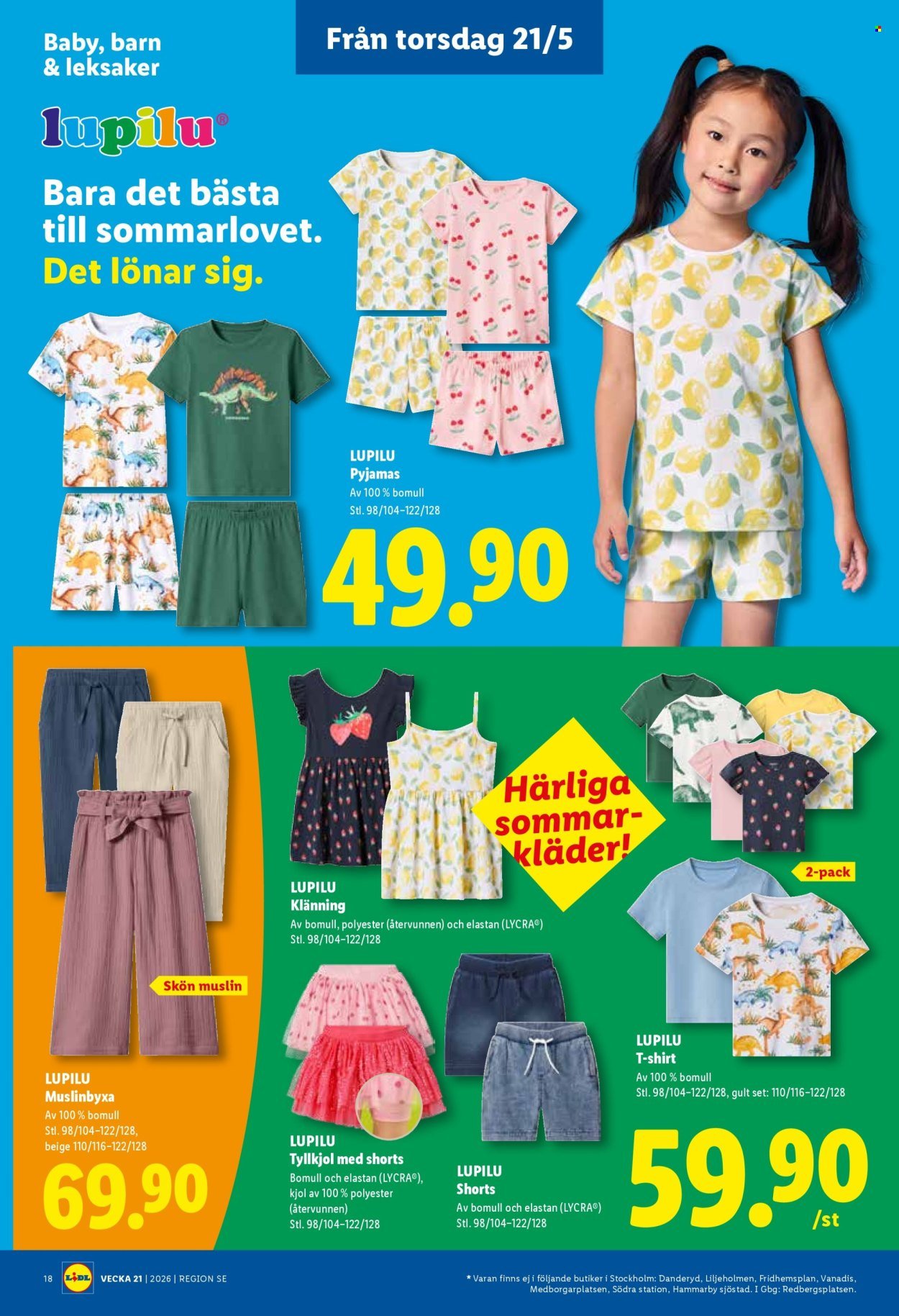LIDL reklamblad - T.o.m. måndag 18/05 2026