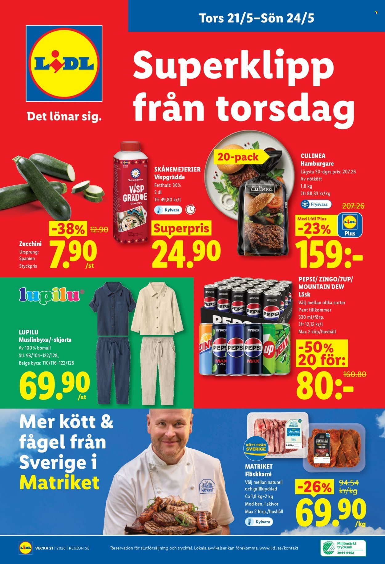 LIDL reklamblad - T.o.m. måndag 18/05 2026