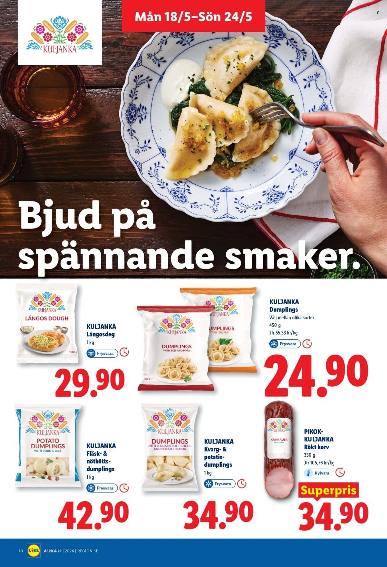 LIDL reklamblad - T.o.m. måndag 18/05 2026