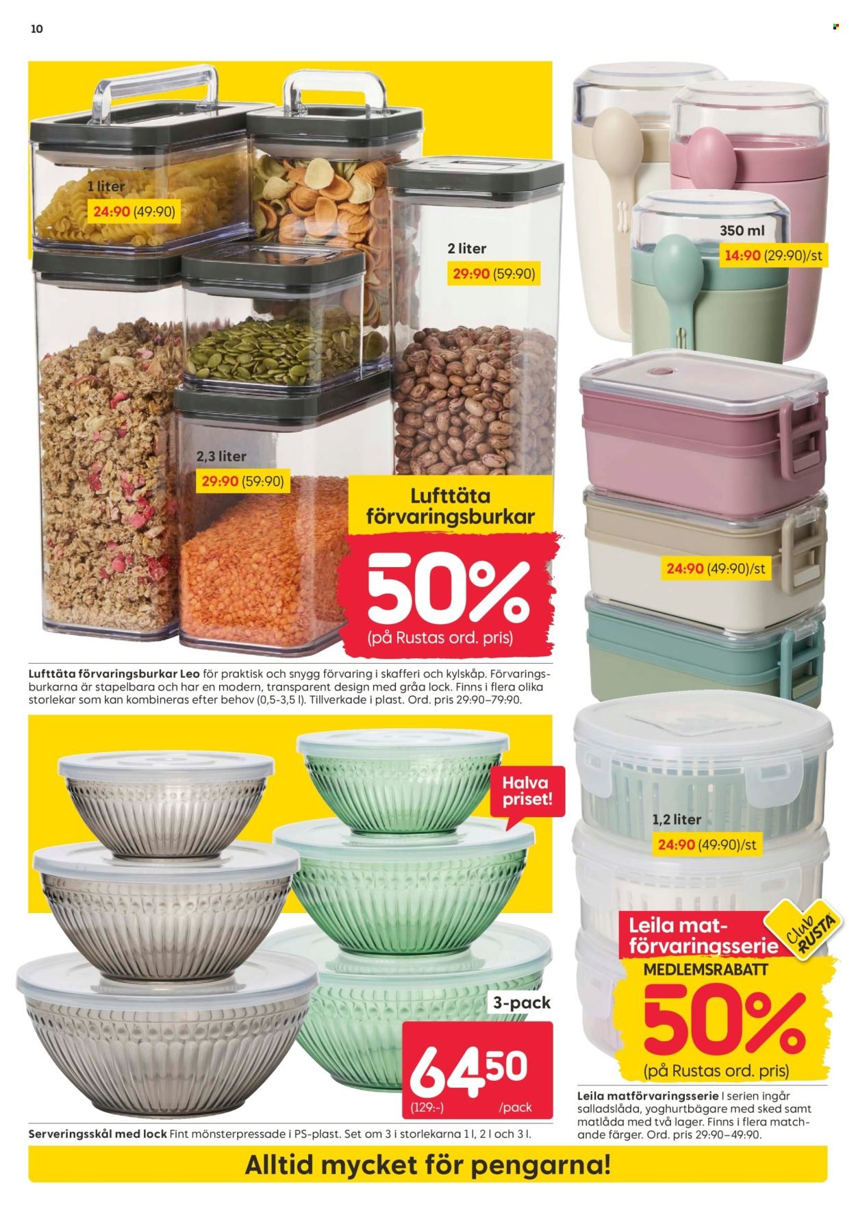 RUSTA reklamblad - T.o.m. måndag 27/07 2026