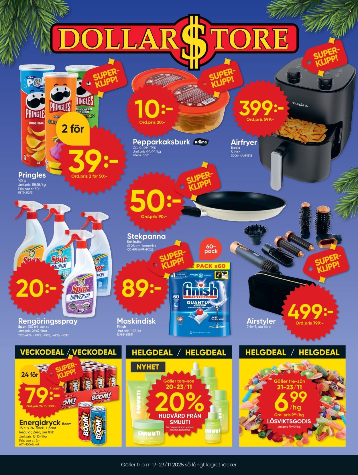 DOLLARSTORE reklamblad - T.o.m. måndag 17/11 2025