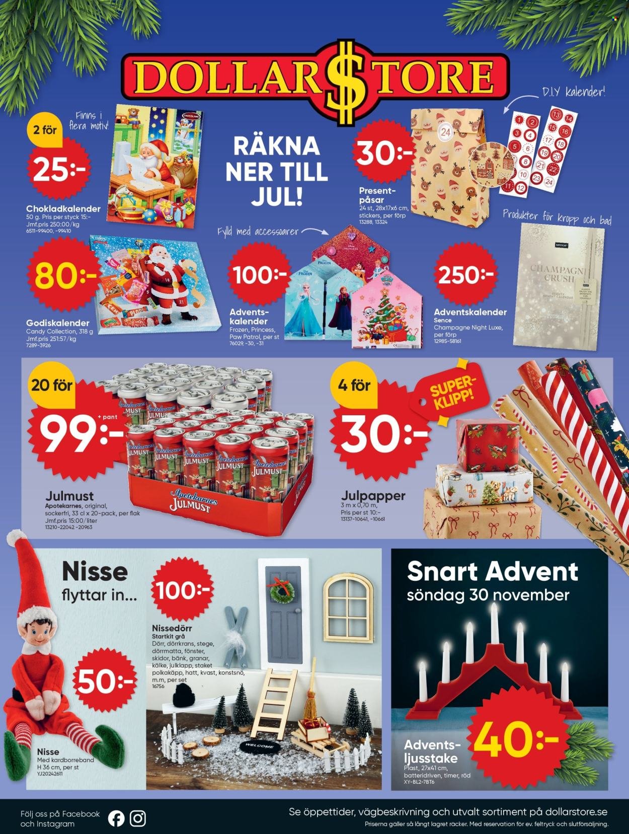 DOLLARSTORE reklamblad - T.o.m. måndag 17/11 2025