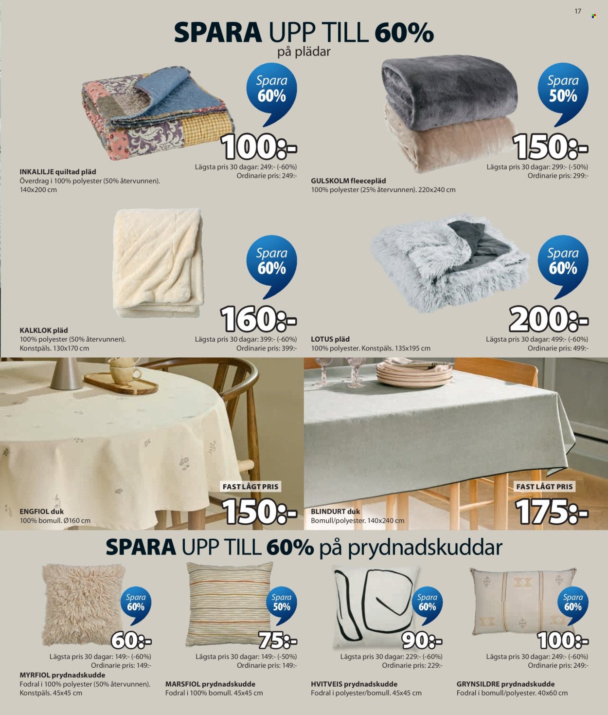 JYSK reklamblad - T.o.m. måndag 29/06 2026