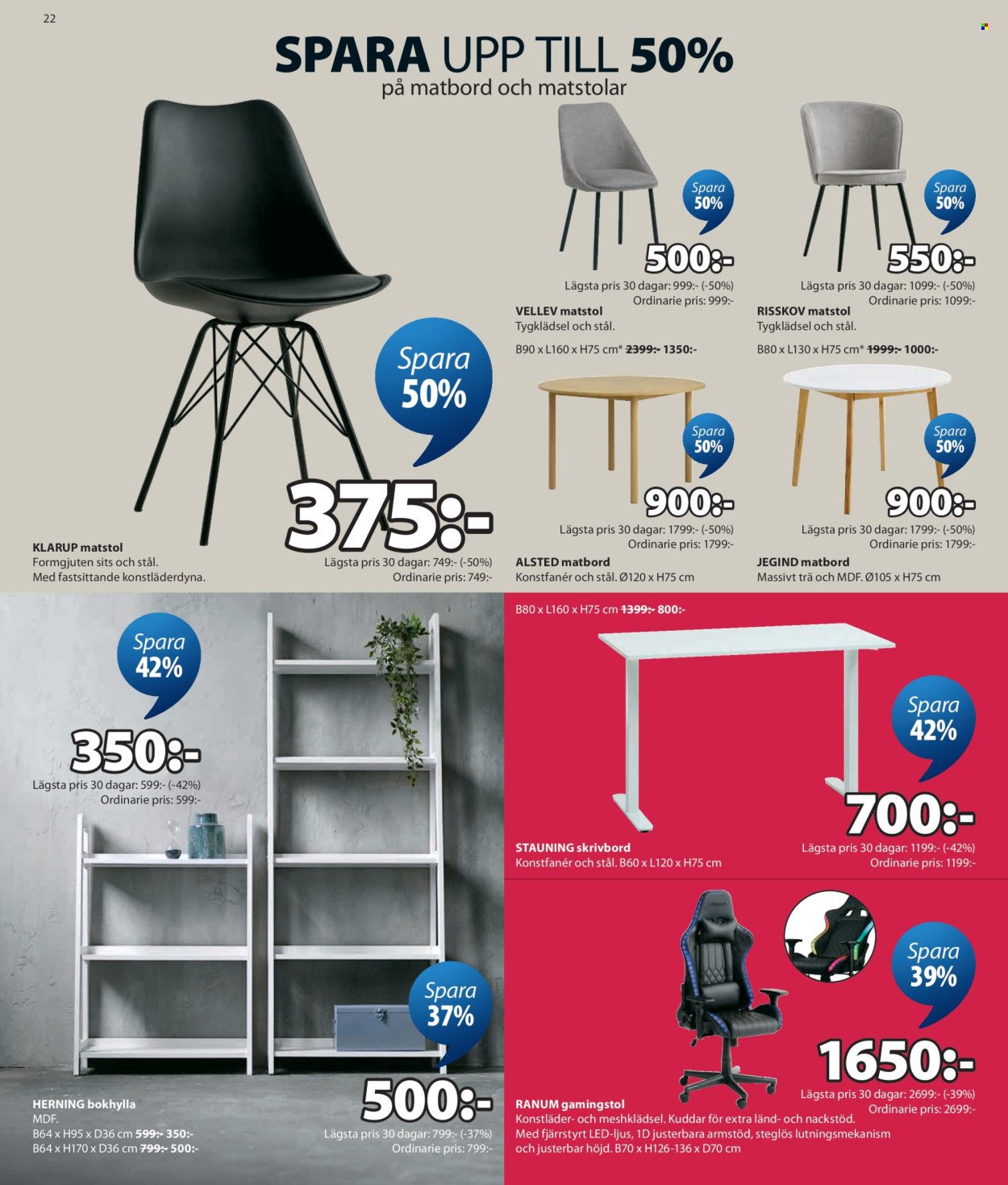 JYSK reklamblad - T.o.m. måndag 29/06 2026