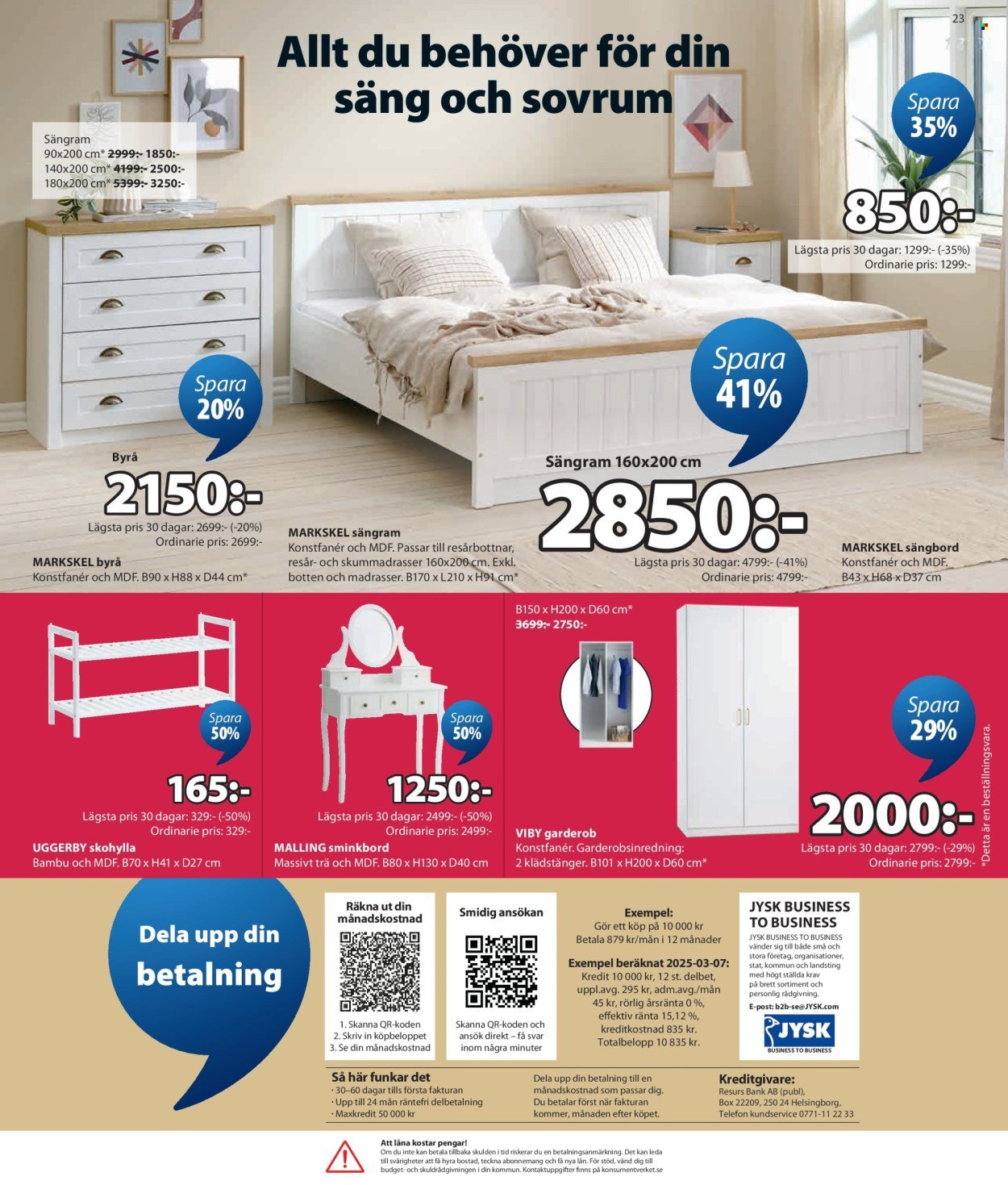 JYSK reklamblad - T.o.m. måndag 29/06 2026