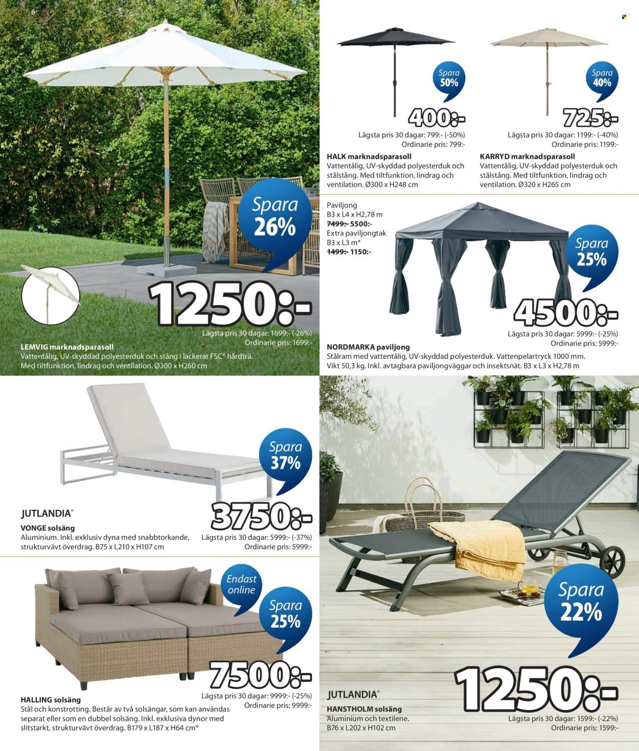 JYSK reklamblad - T.o.m. måndag 29/06 2026