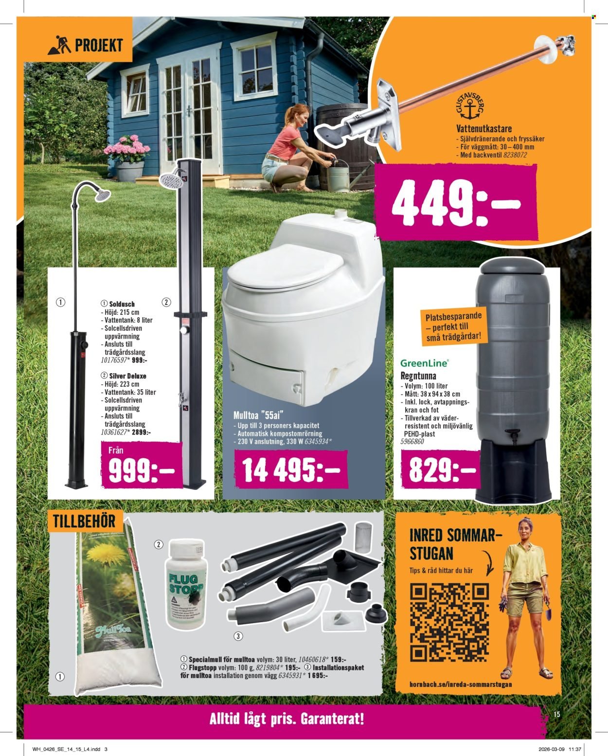 HORNBACH reklamblad - T.o.m. onsdag 01/04 2026