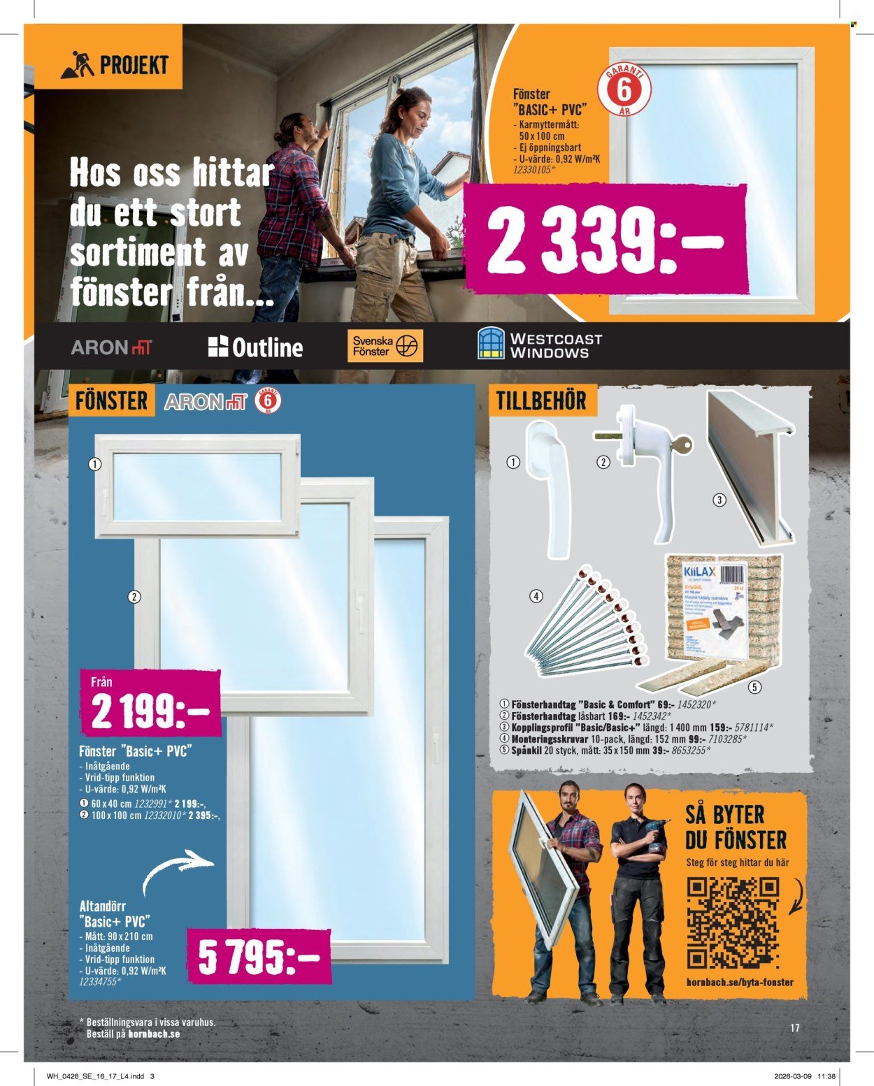 HORNBACH reklamblad - T.o.m. onsdag 01/04 2026