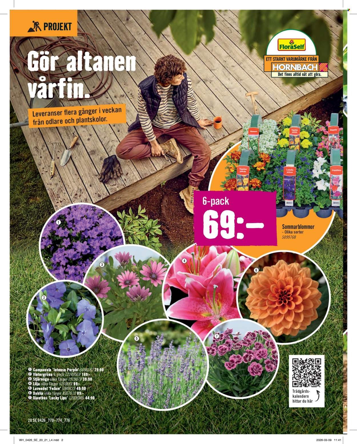 HORNBACH reklamblad - T.o.m. onsdag 01/04 2026