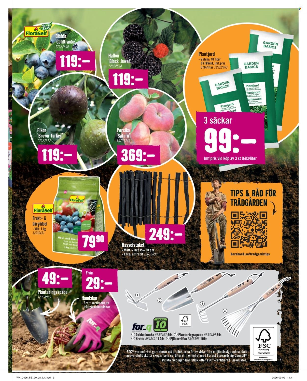 HORNBACH reklamblad - T.o.m. onsdag 01/04 2026