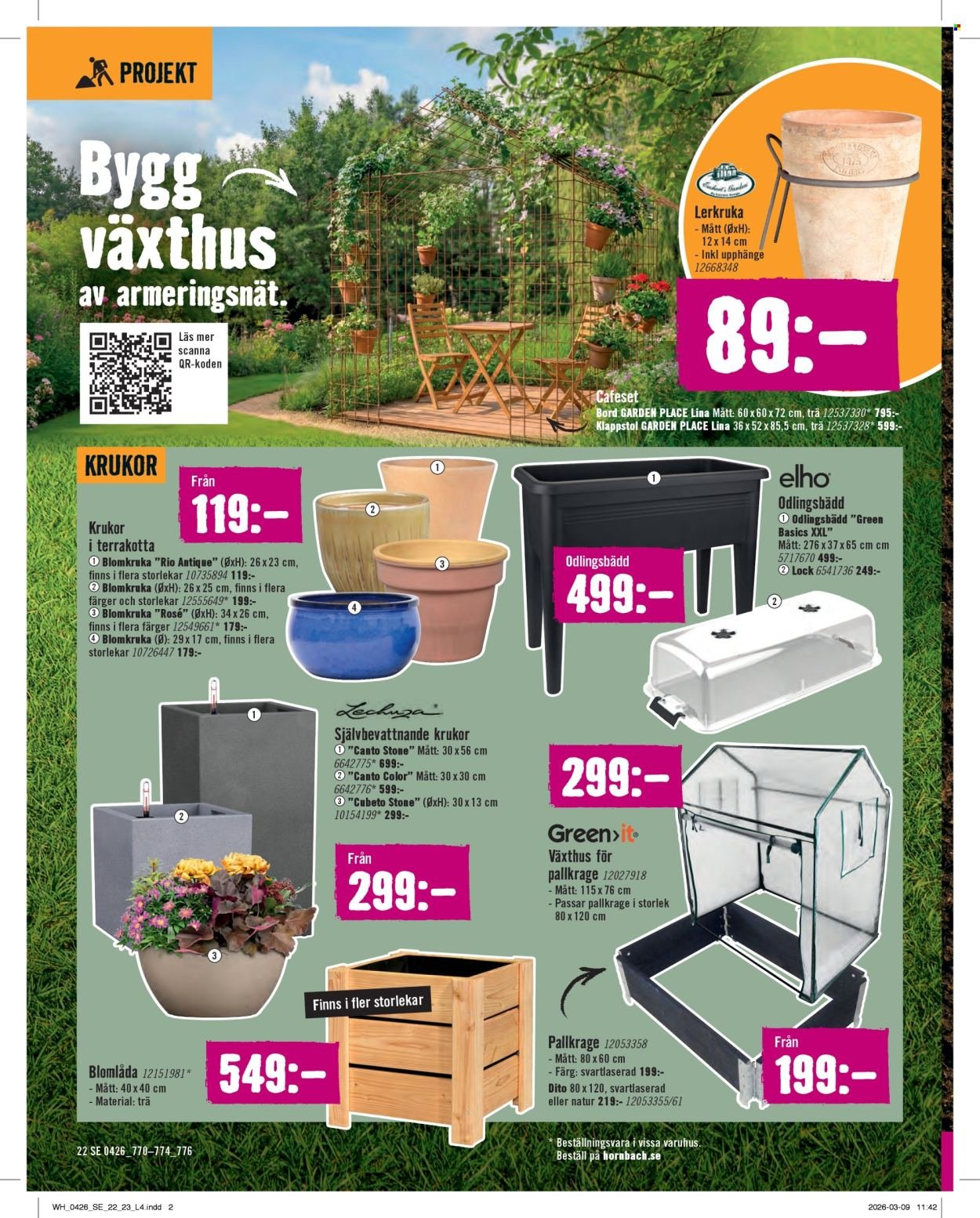 HORNBACH reklamblad - T.o.m. onsdag 01/04 2026