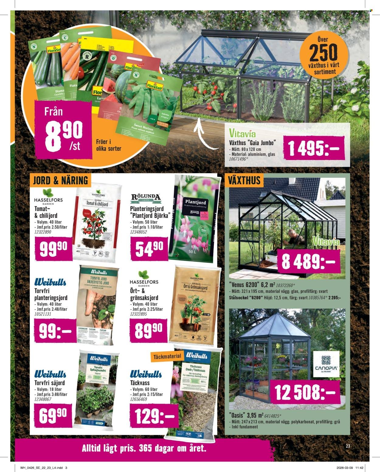 HORNBACH reklamblad - T.o.m. onsdag 01/04 2026