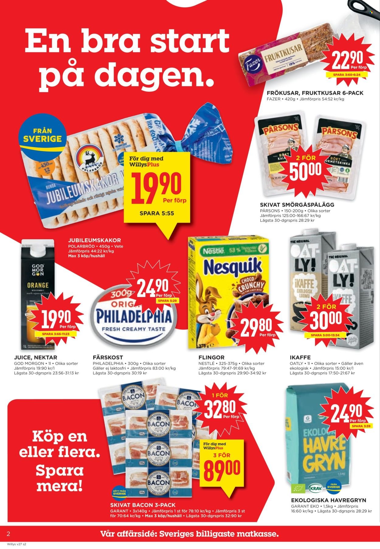 WILLYS reklamblad - T.o.m. måndag 29/06 2026