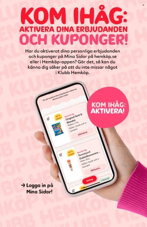 HEMKÖP reklamblad - T.o.m. måndag 22/06 2026