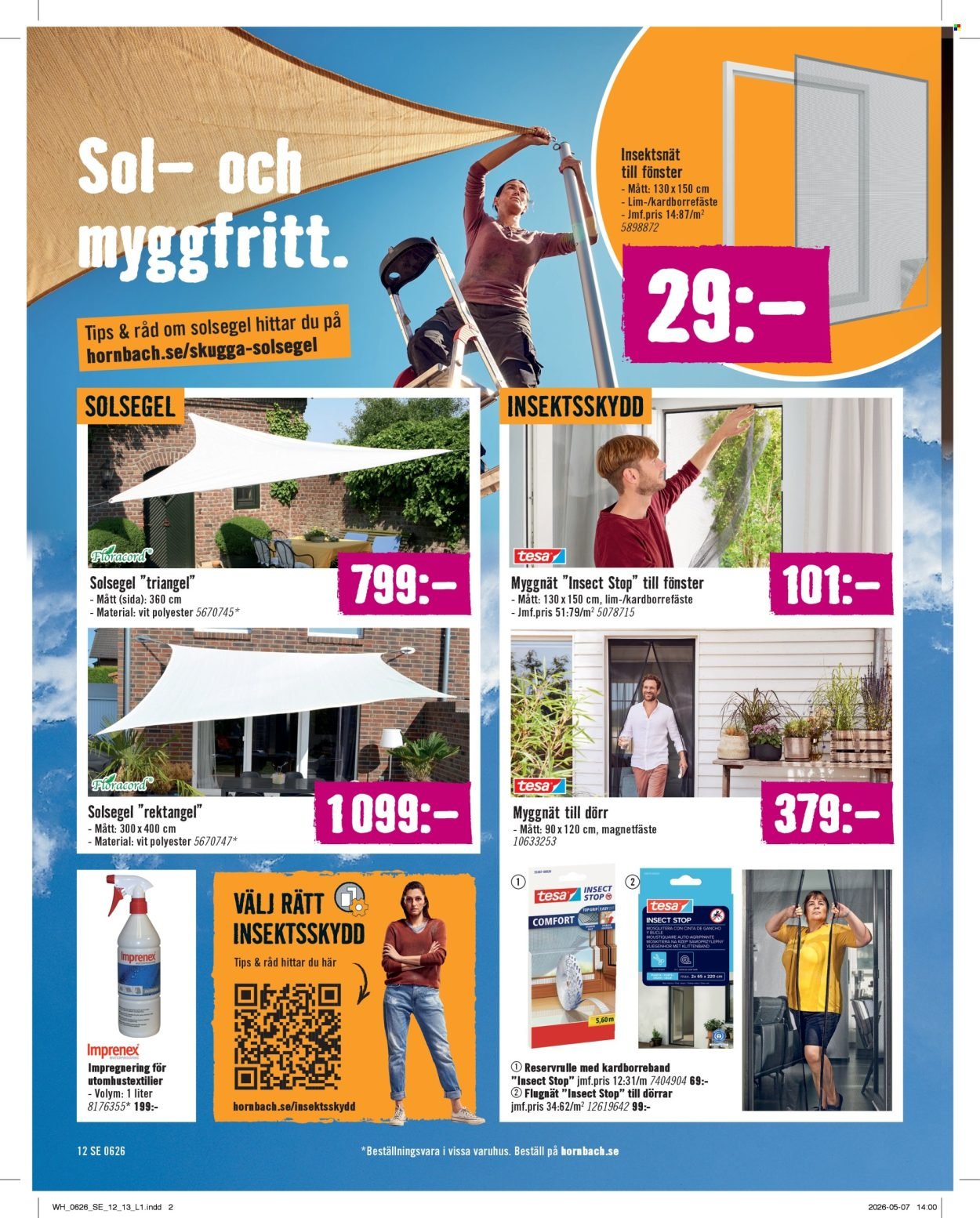 HORNBACH reklamblad - T.o.m. måndag 01/06 2026