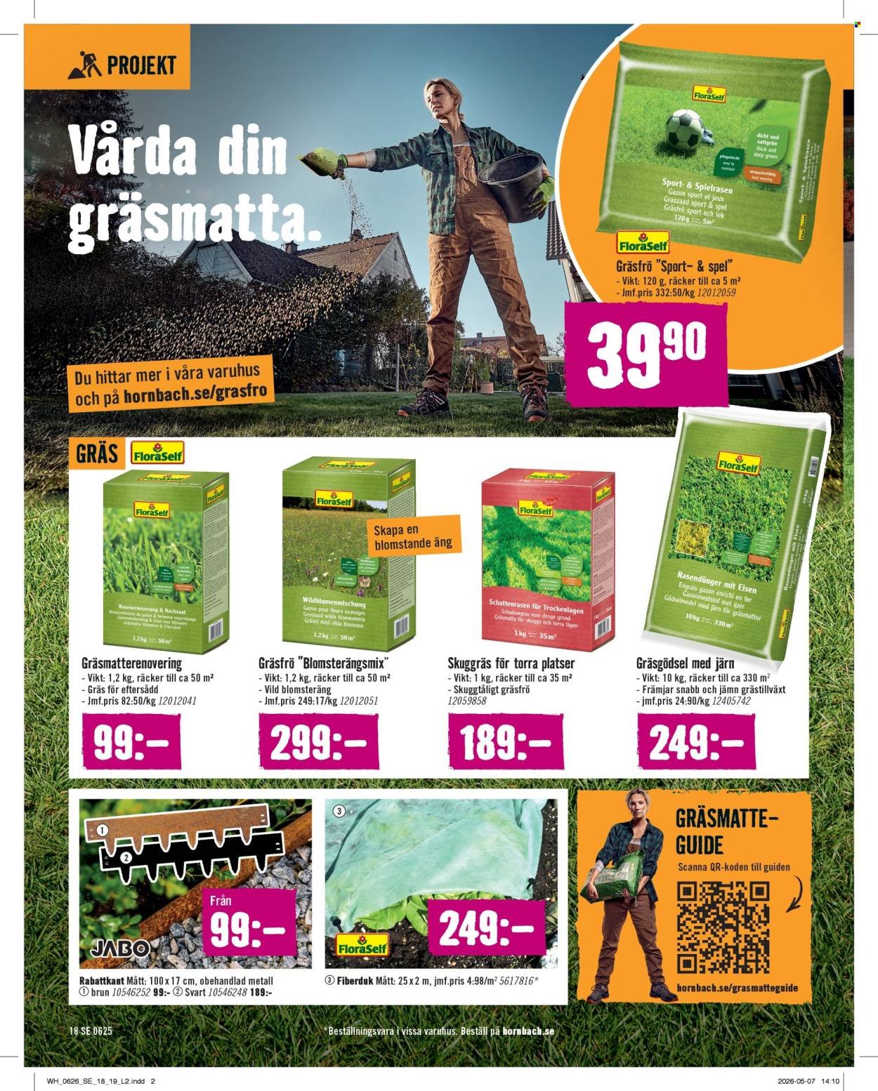 HORNBACH reklamblad - T.o.m. måndag 01/06 2026