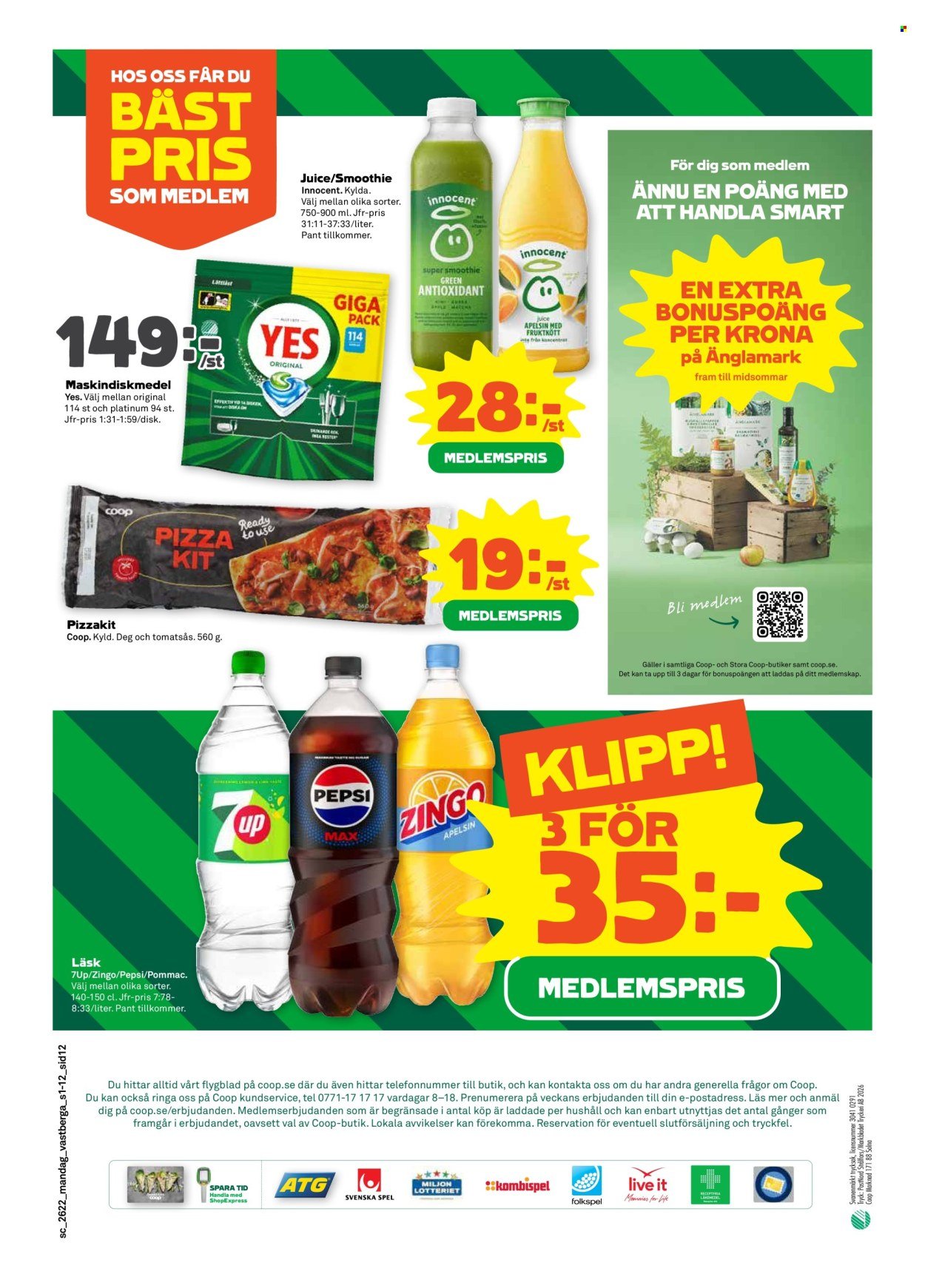 COOP reklamblad - T.o.m. måndag 25/05 2026