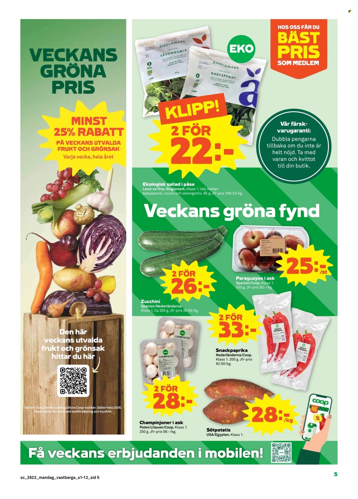 COOP reklamblad - T.o.m. måndag 25/05 2026