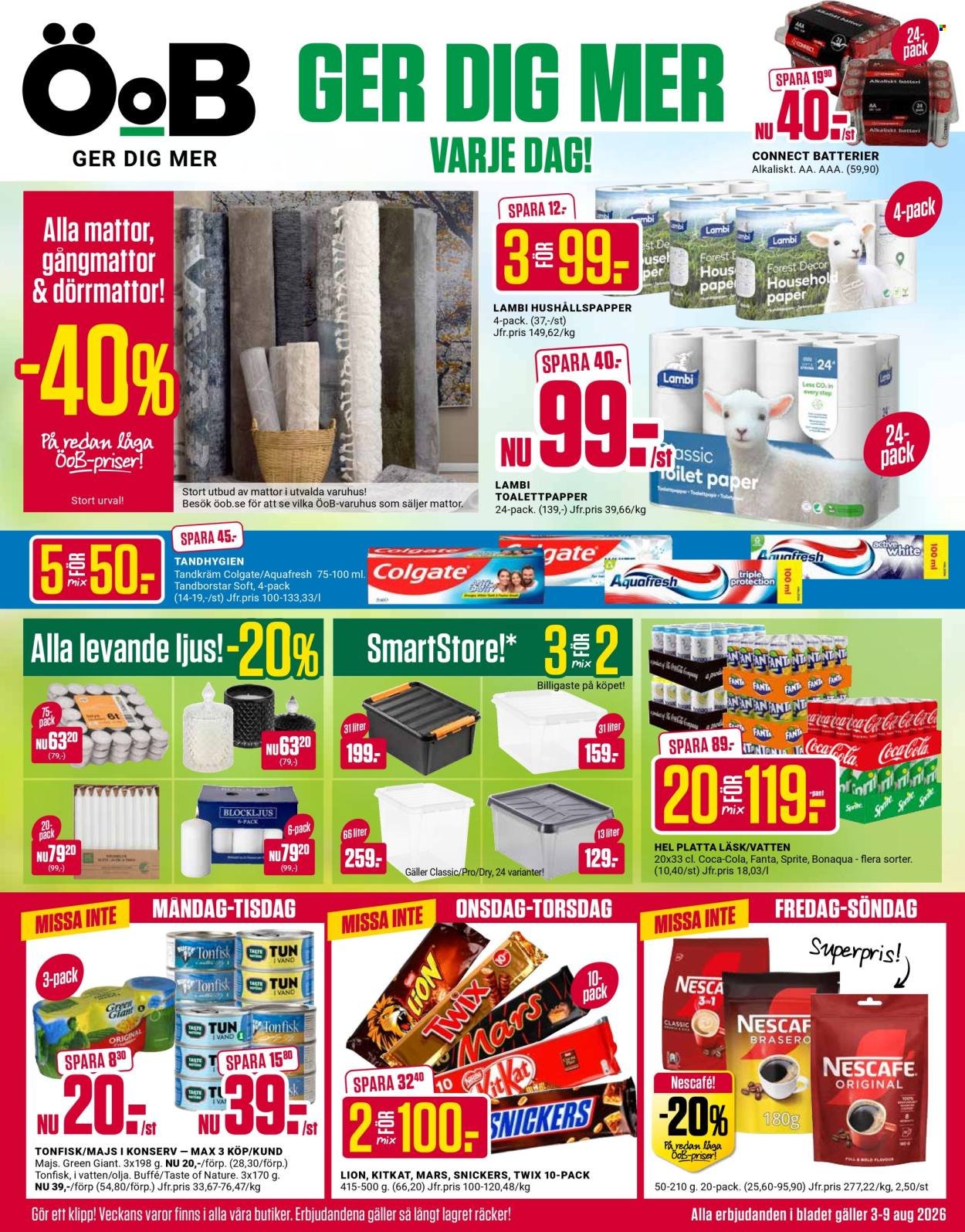 ÖOB reklamblad - T.o.m. måndag 03/08 2026