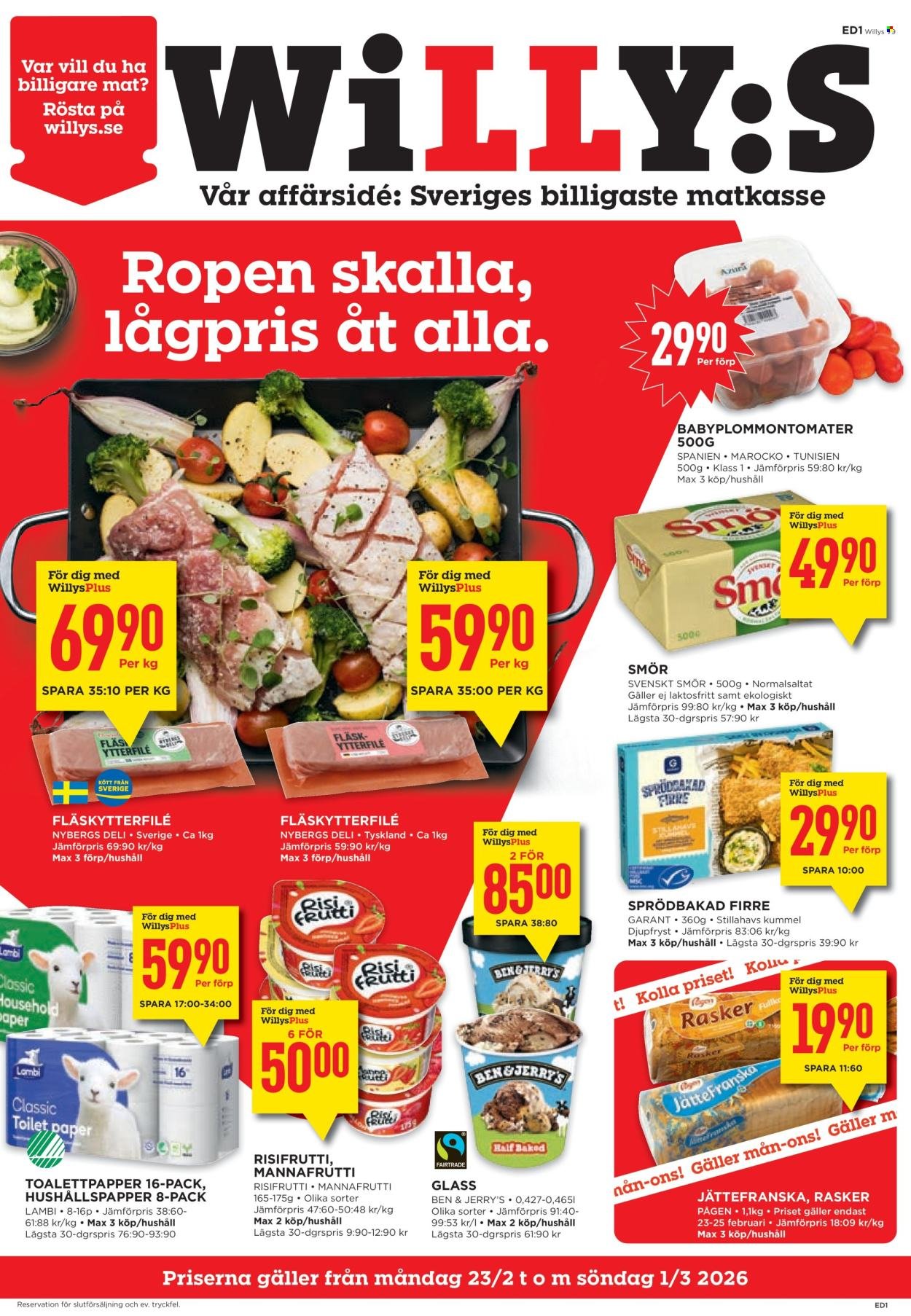 WILLYS reklamblad - T.o.m. måndag 23/02 2026