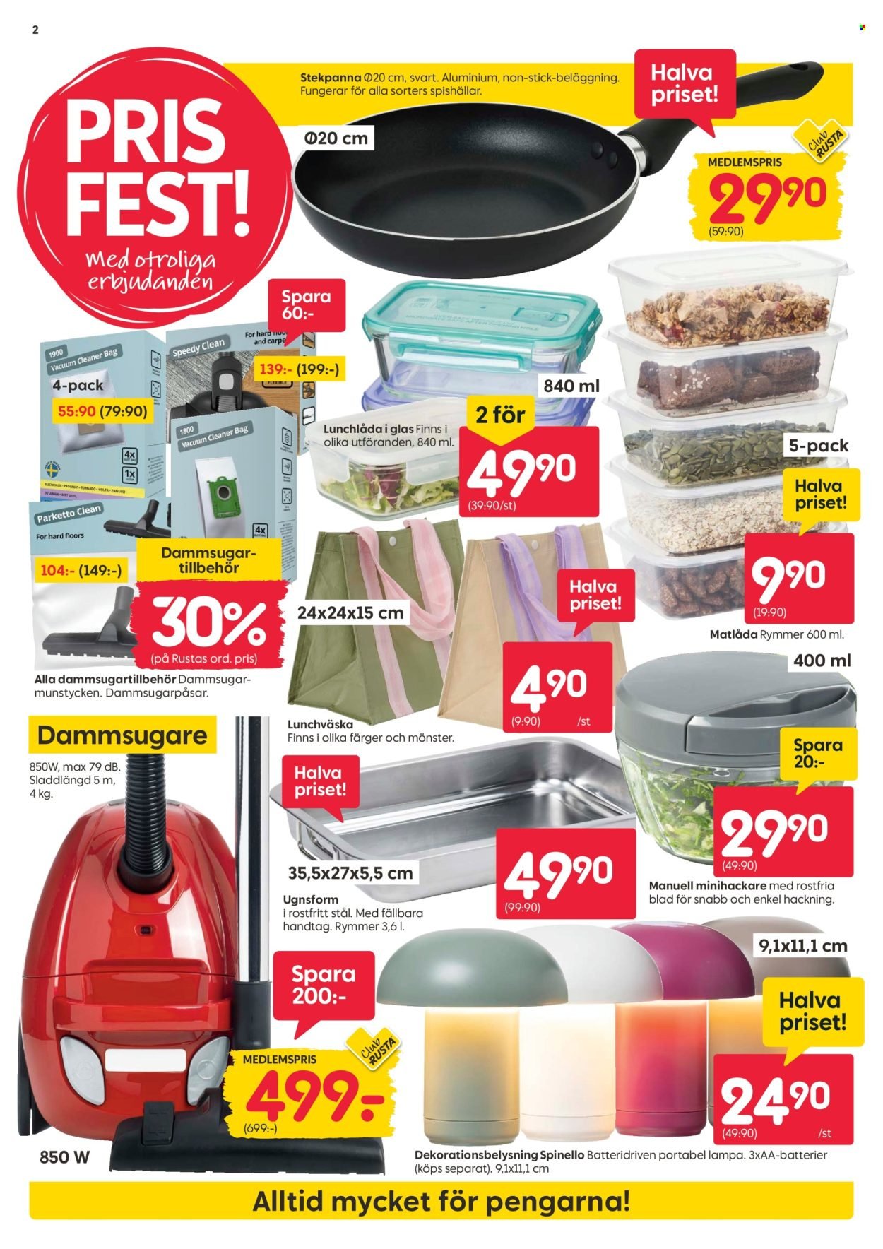 RUSTA reklamblad - T.o.m. måndag 05/01 2026