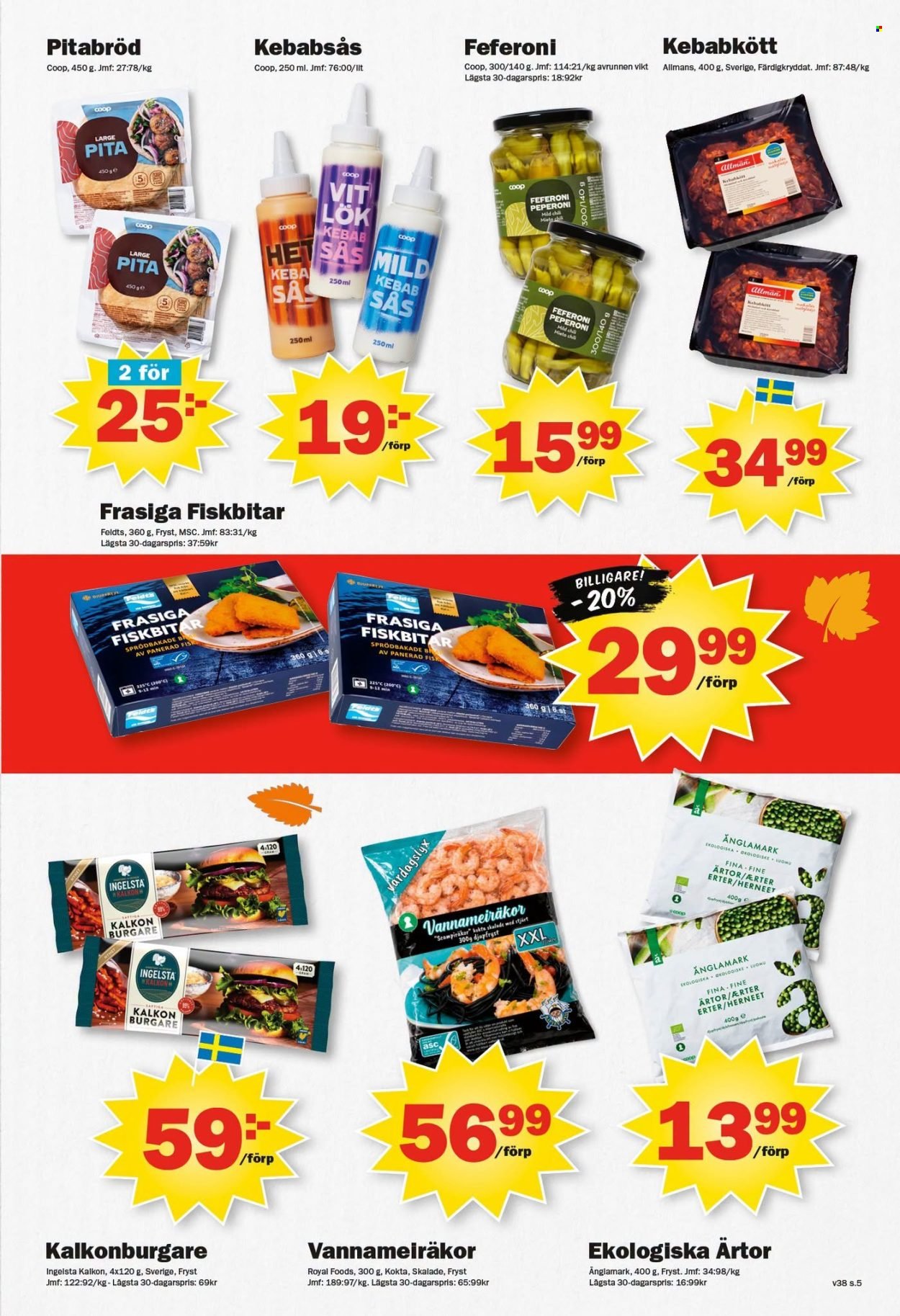 PEKÅS reklamblad - T.o.m. måndag 14/09 2026