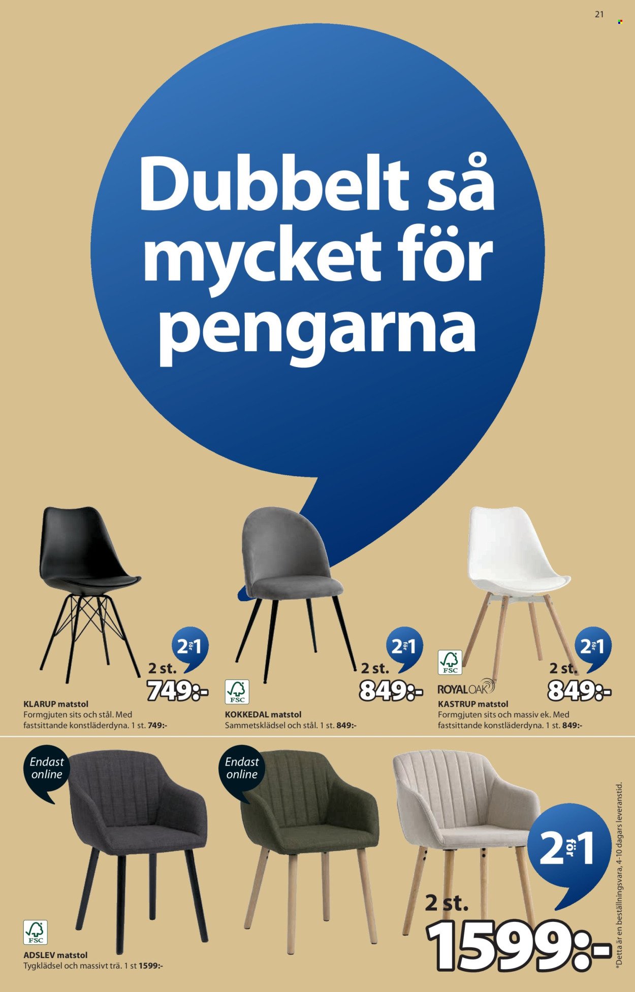 JYSK reklamblad - Veckans erbjudanden (2025-09-22 - 2025-10-05)