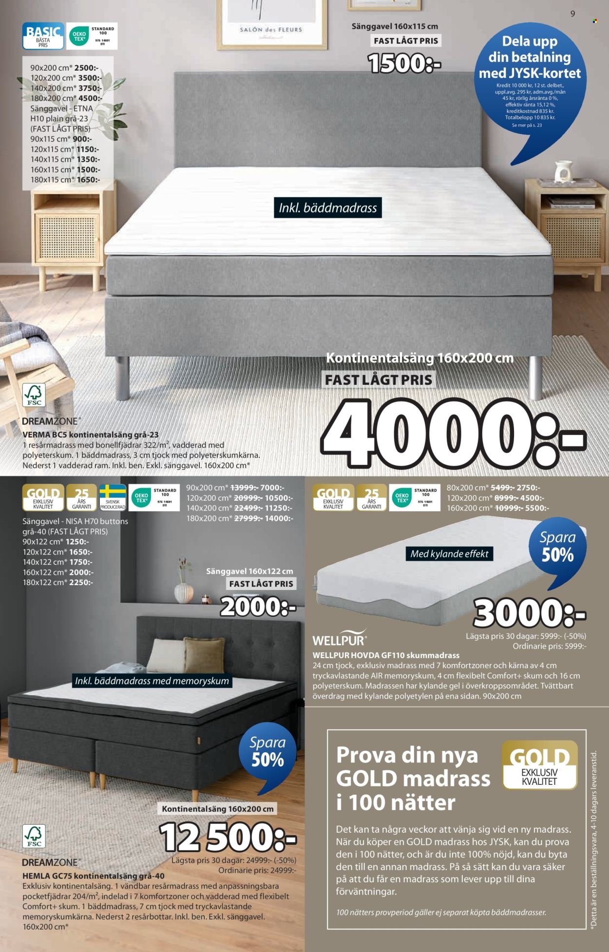 JYSK reklamblad - Veckans erbjudanden (2025-09-22 - 2025-10-05)