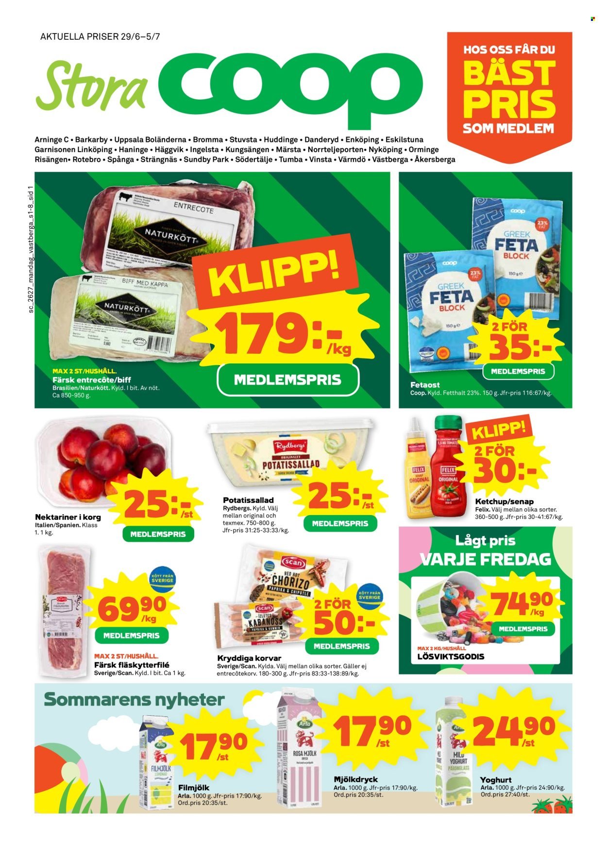 STORA COOP reklamblad - T.o.m. måndag 29/06 2026