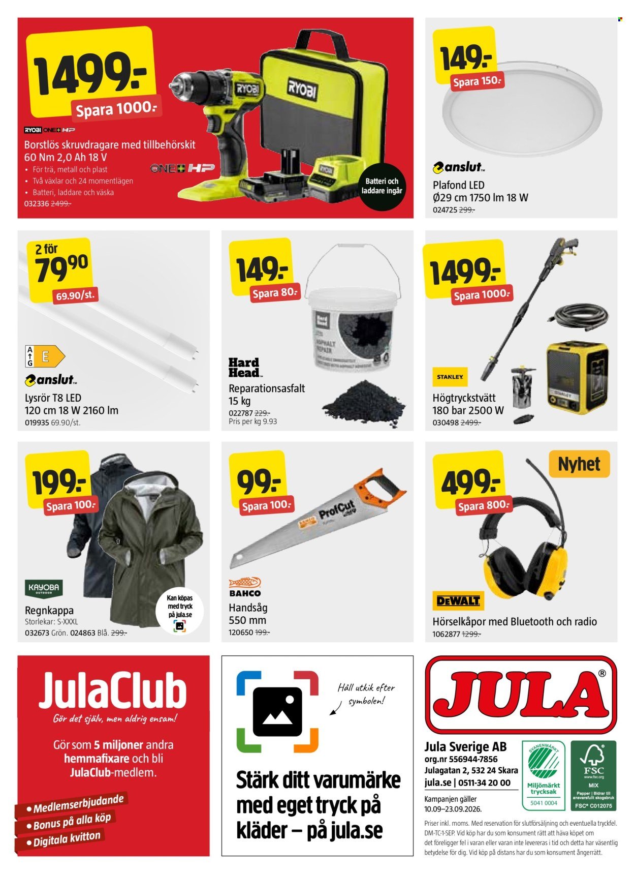JULA reklamblad - T.o.m. fredag 11/09 2026
