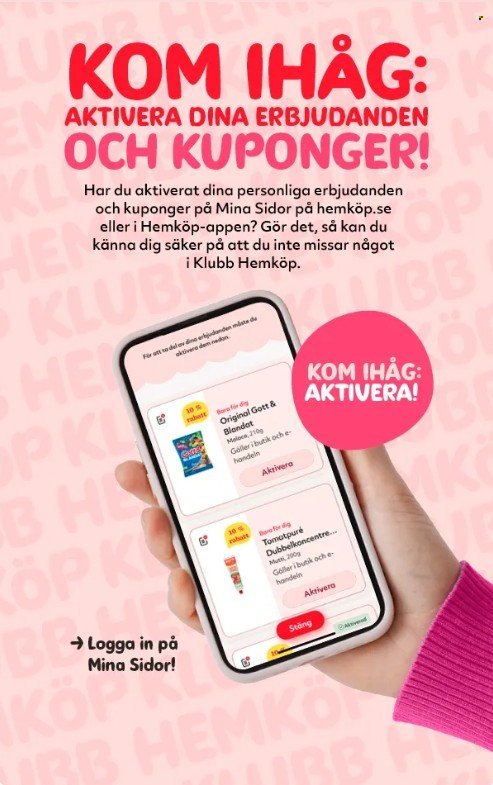 HEMKÖP reklamblad - T.o.m. måndag 08/06 2026