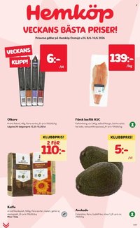 HEMKÖP reklamblad - T.o.m. måndag 08/06 2026