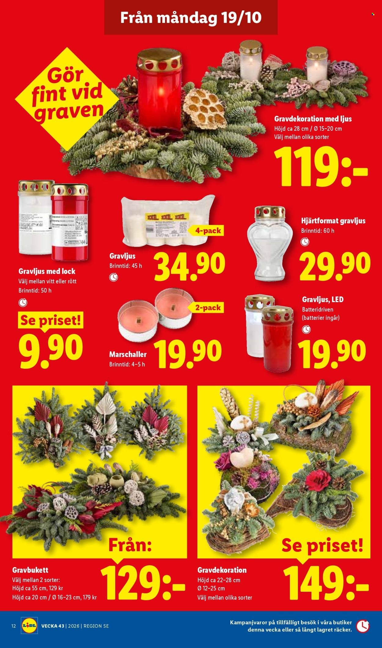 LIDL reklamblad - T.o.m. måndag 19/10 2026