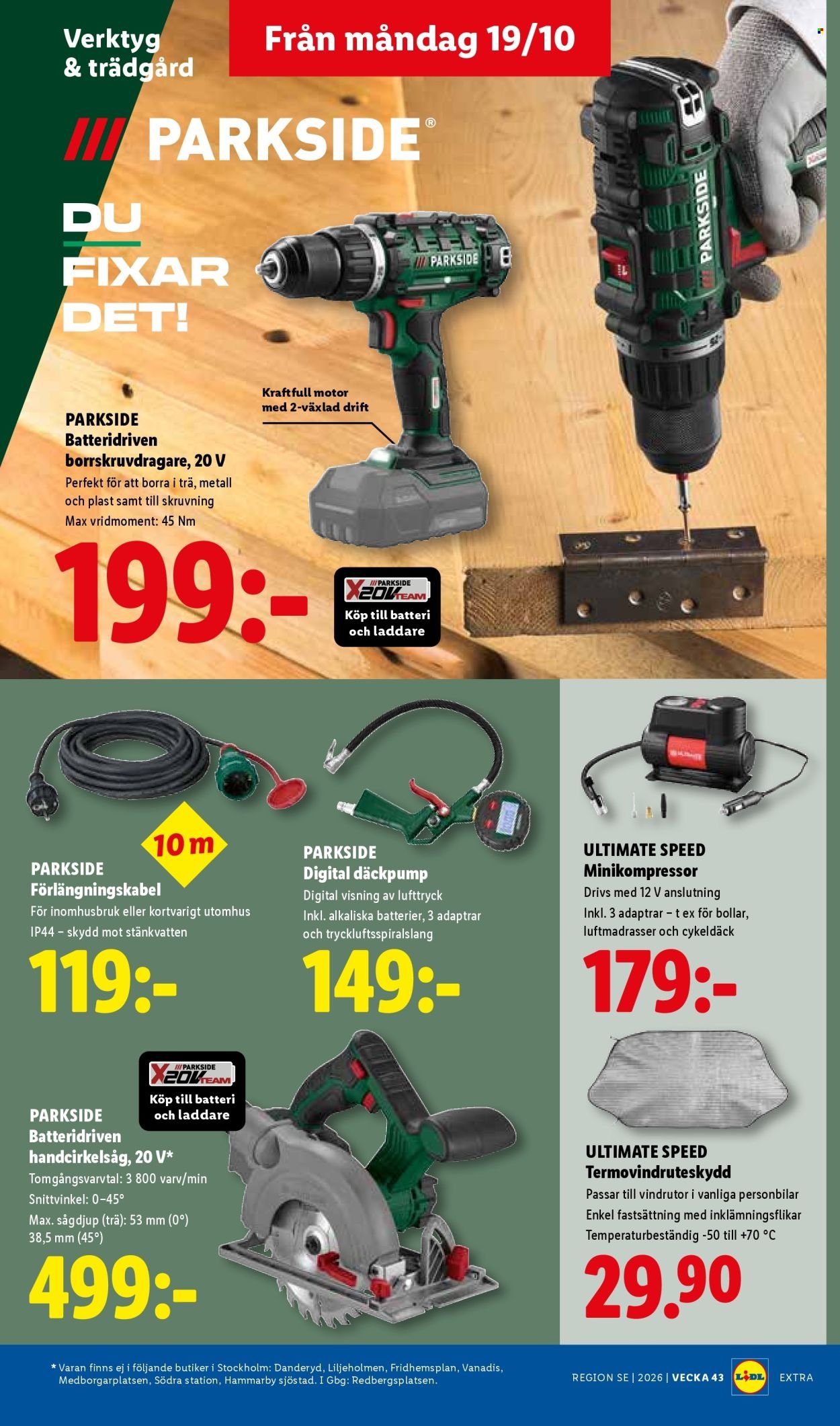 LIDL reklamblad - T.o.m. måndag 19/10 2026