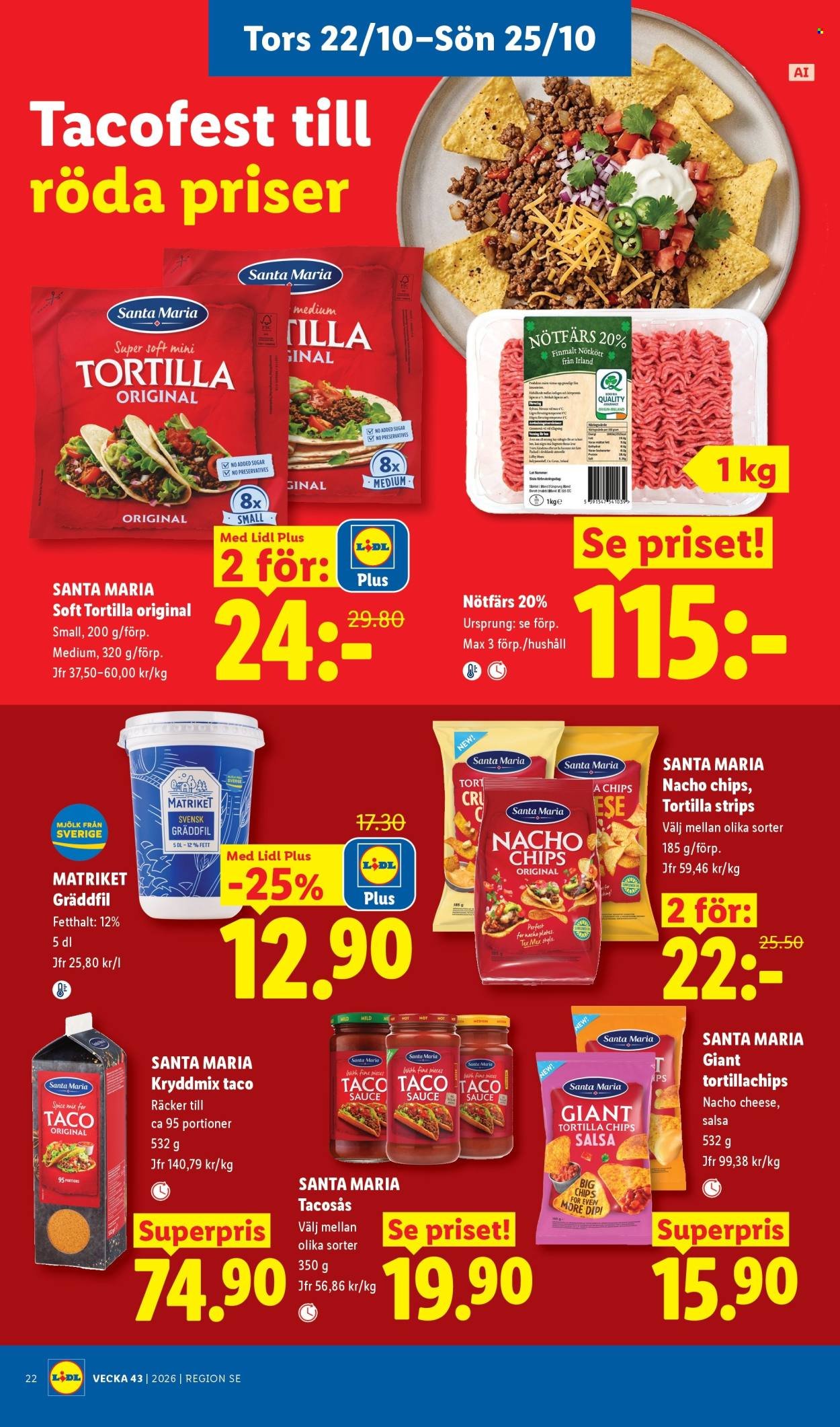 LIDL reklamblad - T.o.m. måndag 19/10 2026