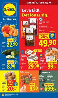 LIDL reklamblad - T.o.m. måndag 19/10 2026