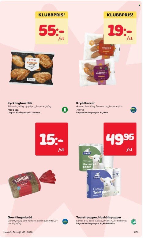 HEMKÖP reklamblad - T.o.m. måndag 27/04 2026