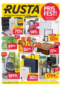 RUSTA reklamblad - T.o.m. måndag 20/07 2026
