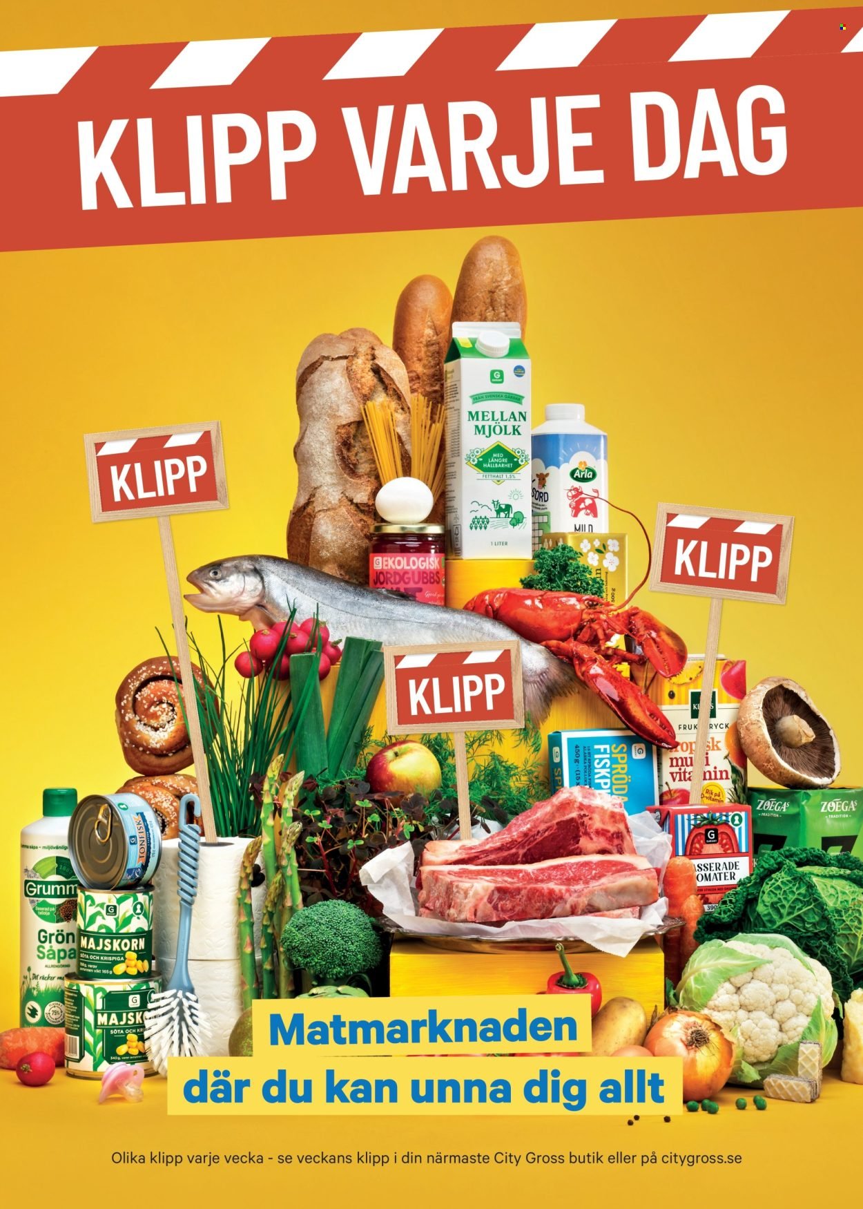 CITY GROSS reklamblad - T.o.m. måndag 17/08 2026